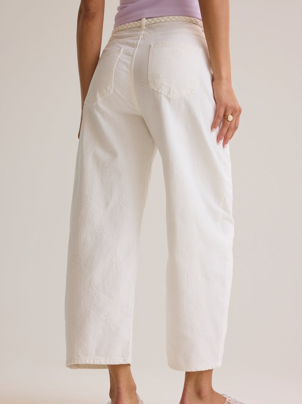 Raeleigh Tie Eyelet Pants