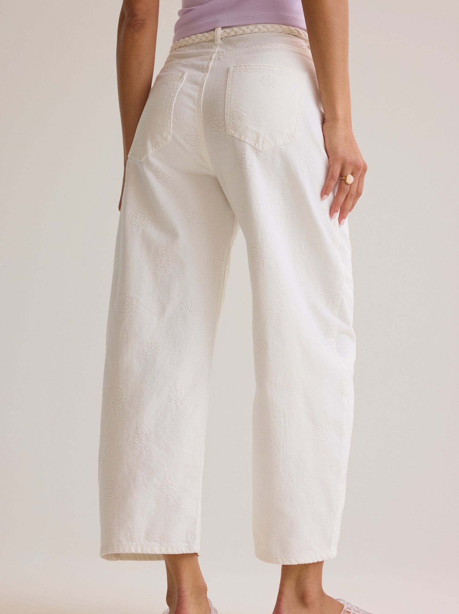 Raeleigh Tie Eyelet Pants