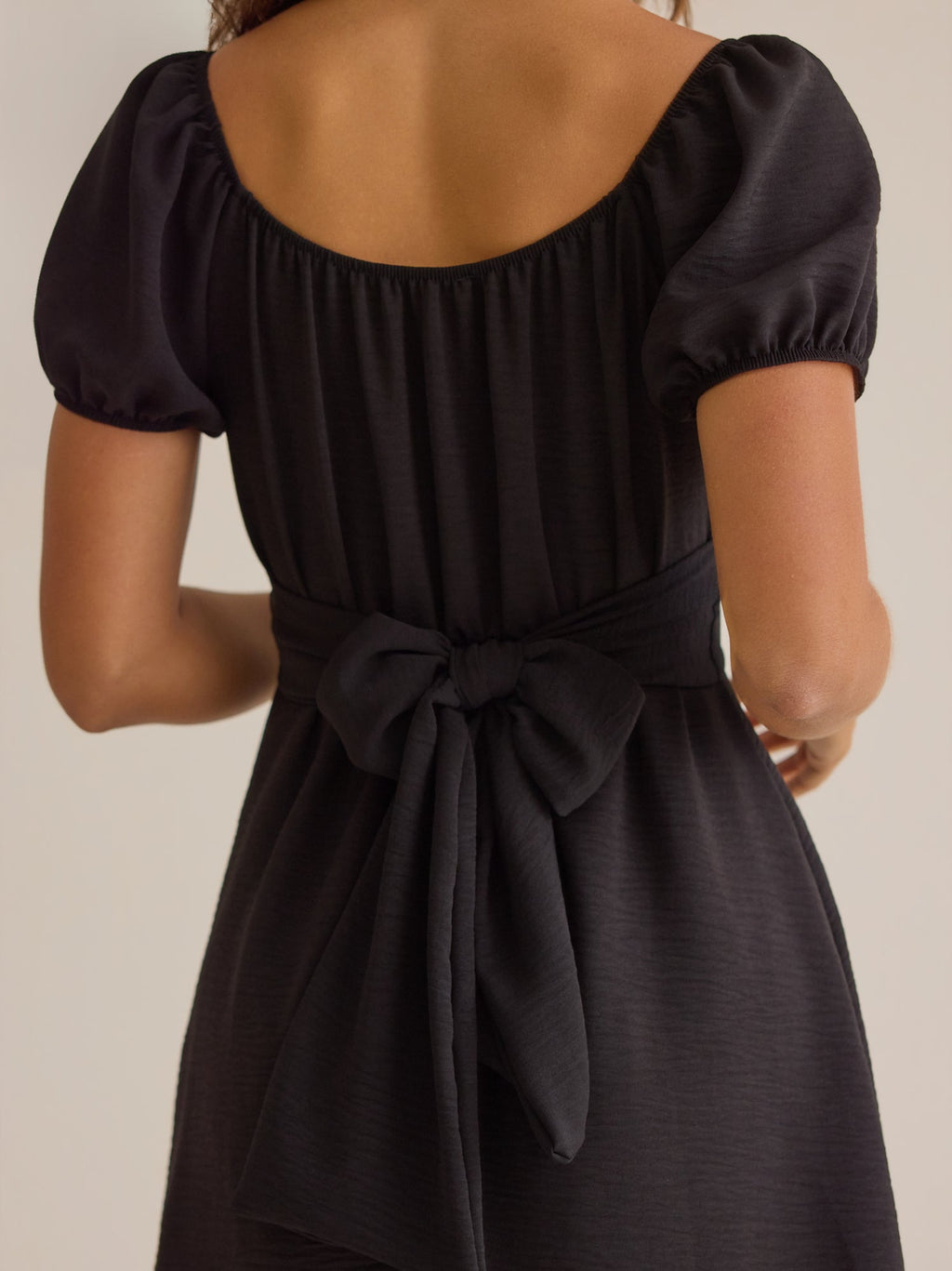 Delilah Crossover Mini Dress