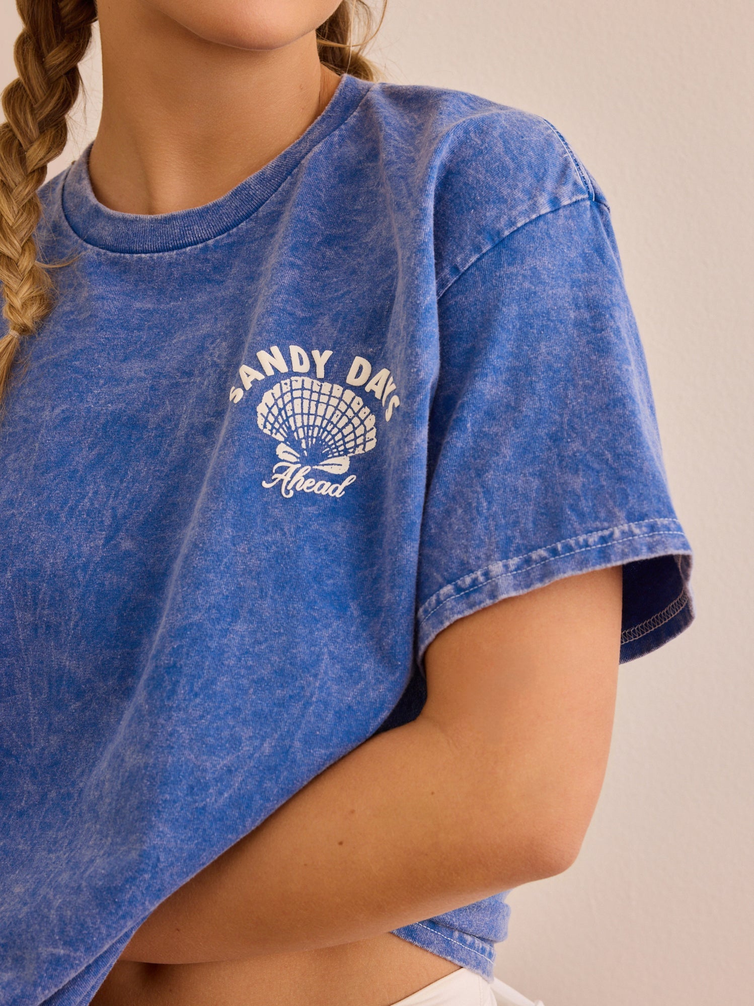 Breathe Sandy Days Ahead Tee