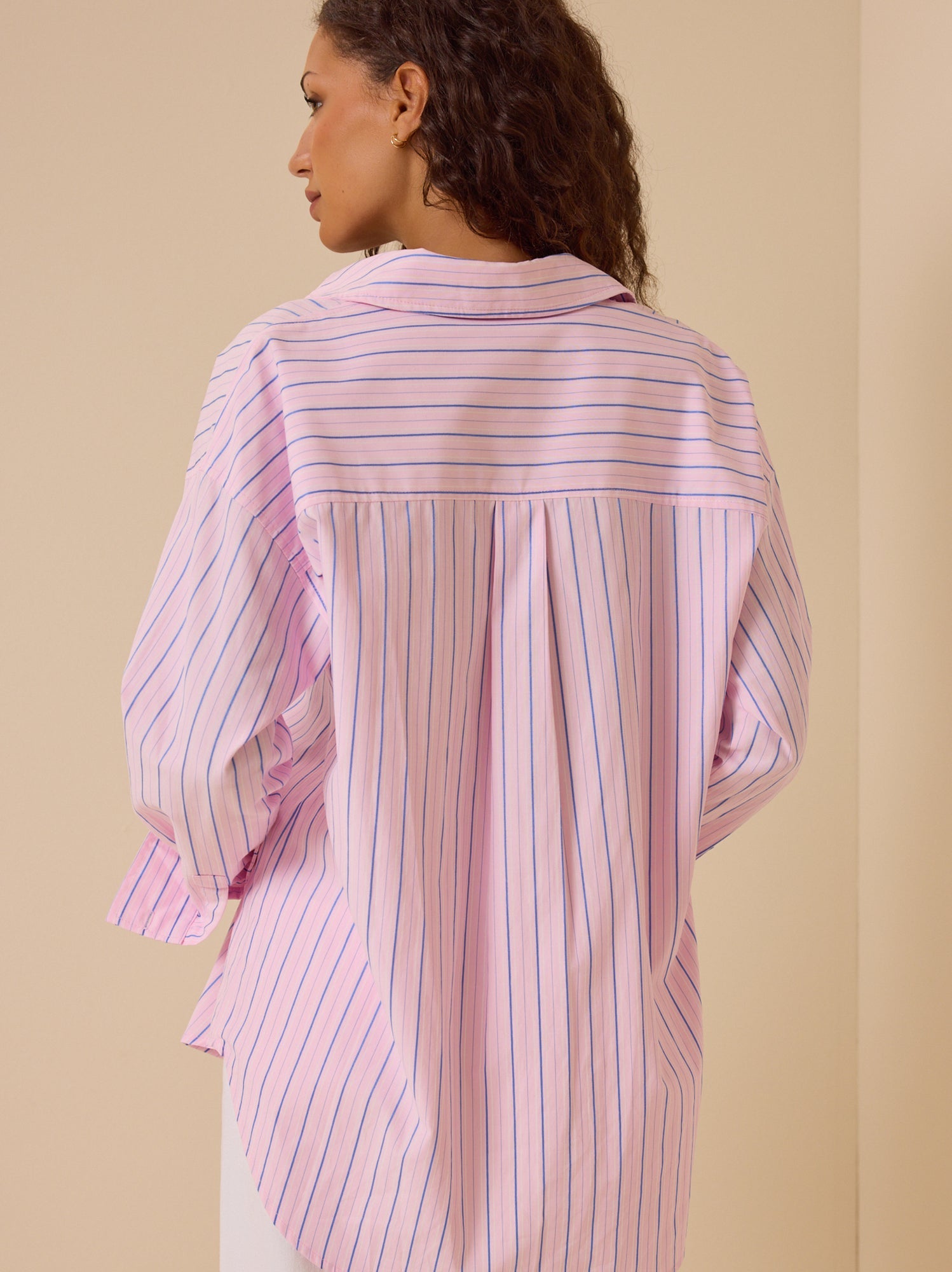 Suri Striped Button Down