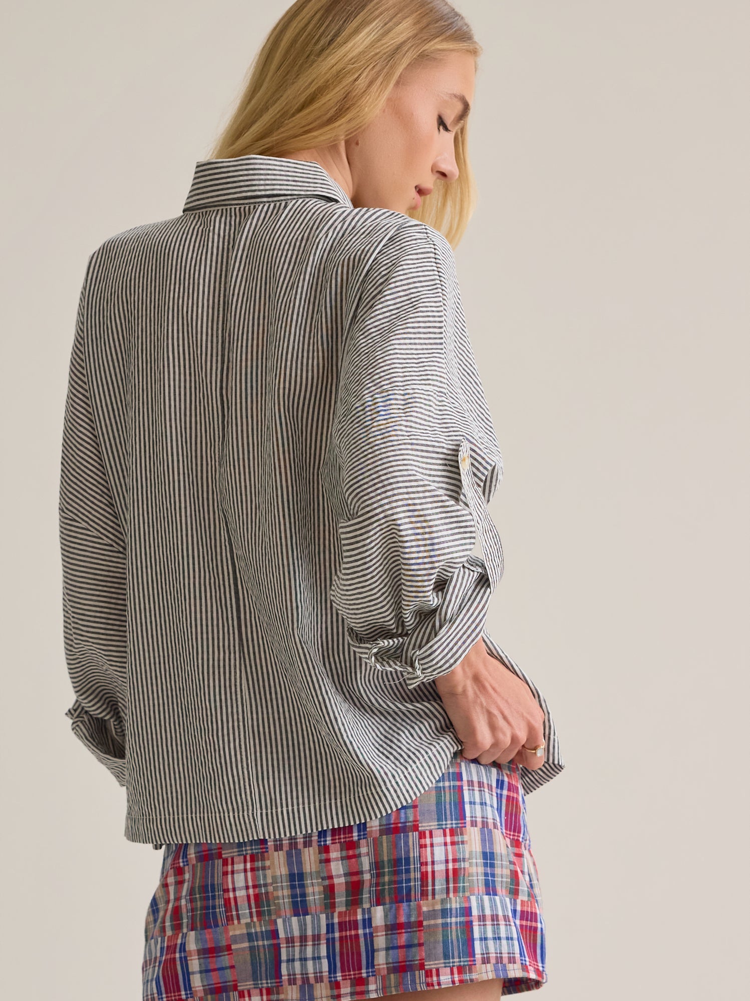 Lillian Button Up Top