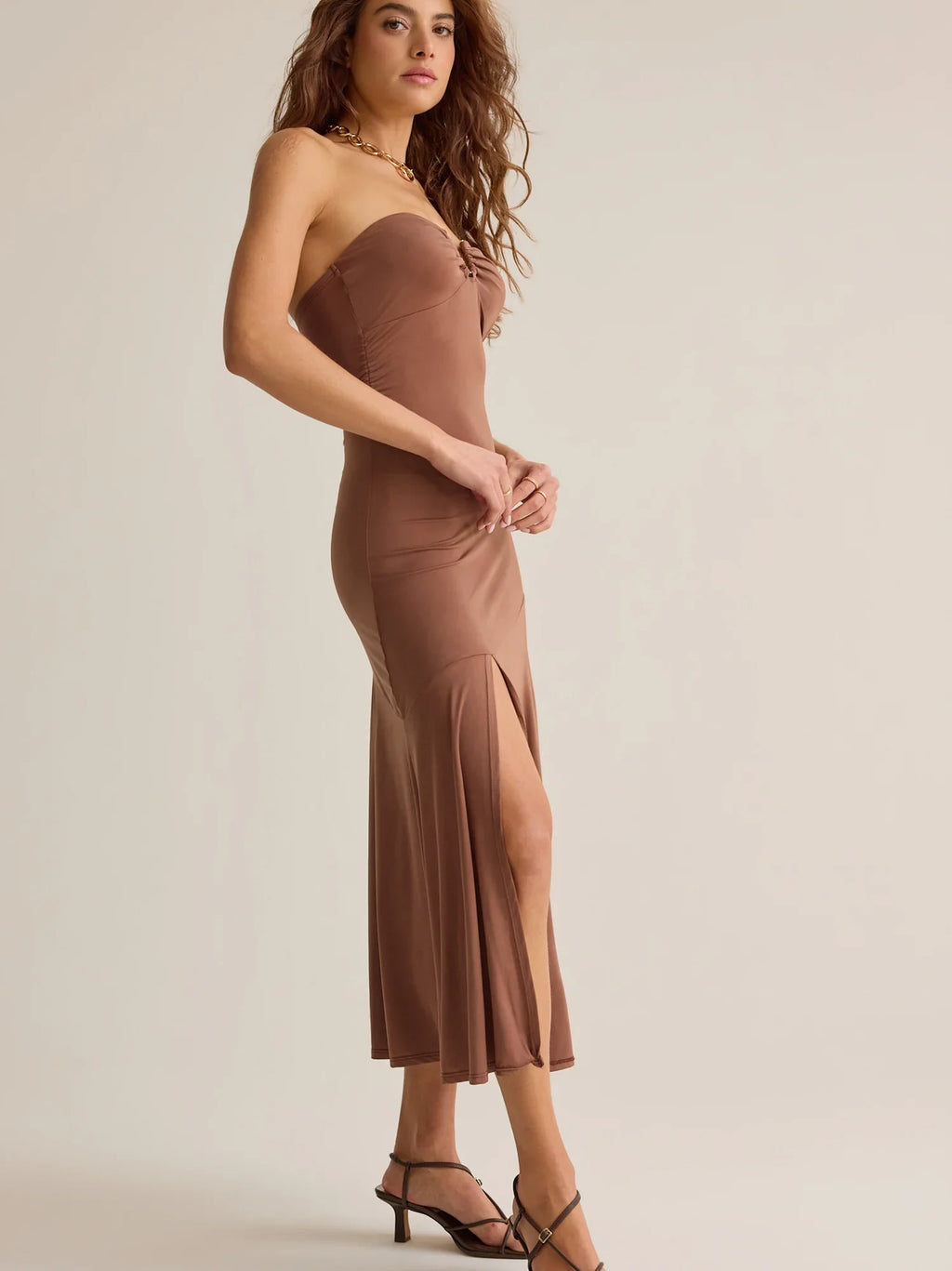 Fallon Strapless Maxi Dress