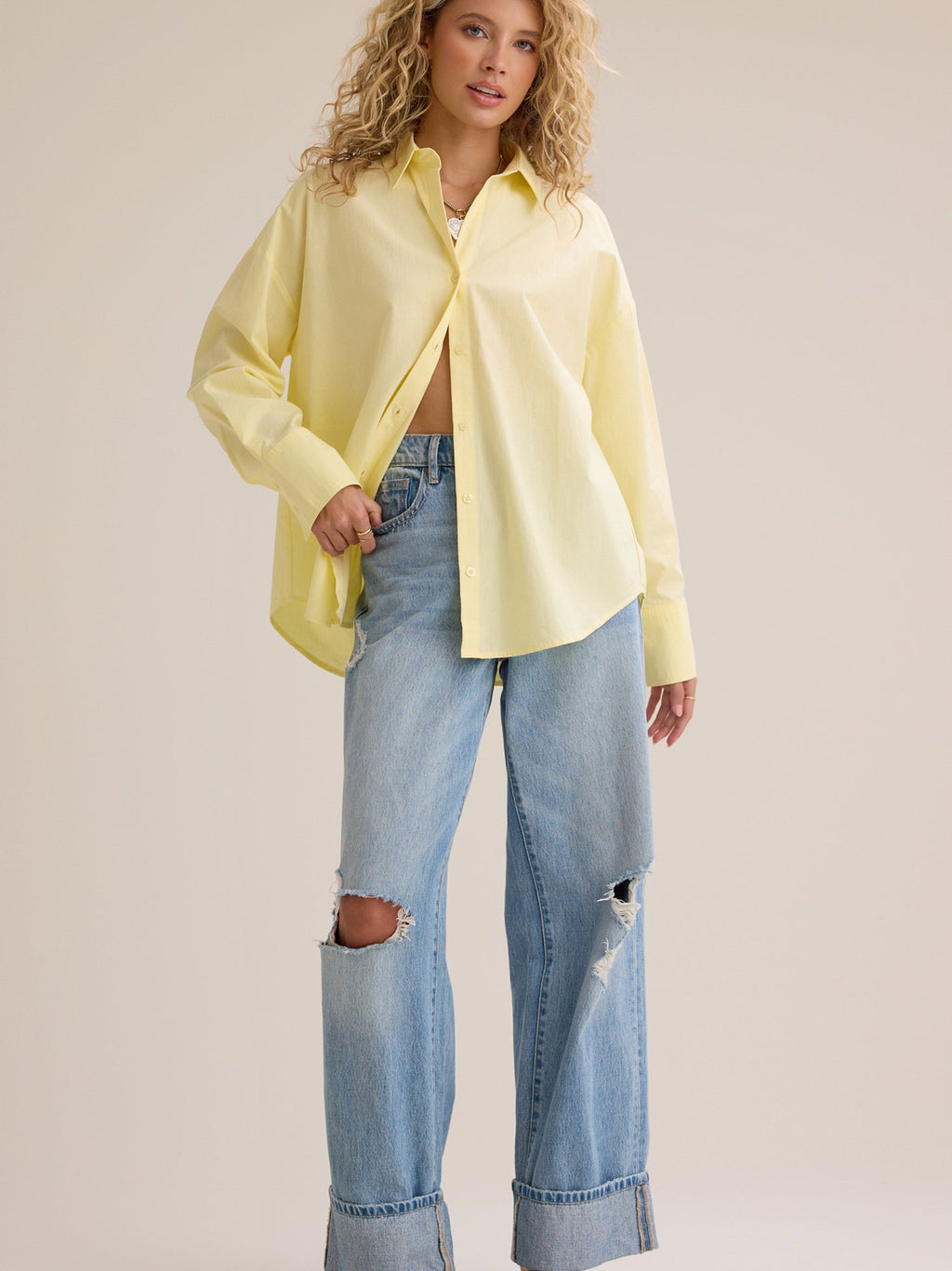 Liana Button Up Top