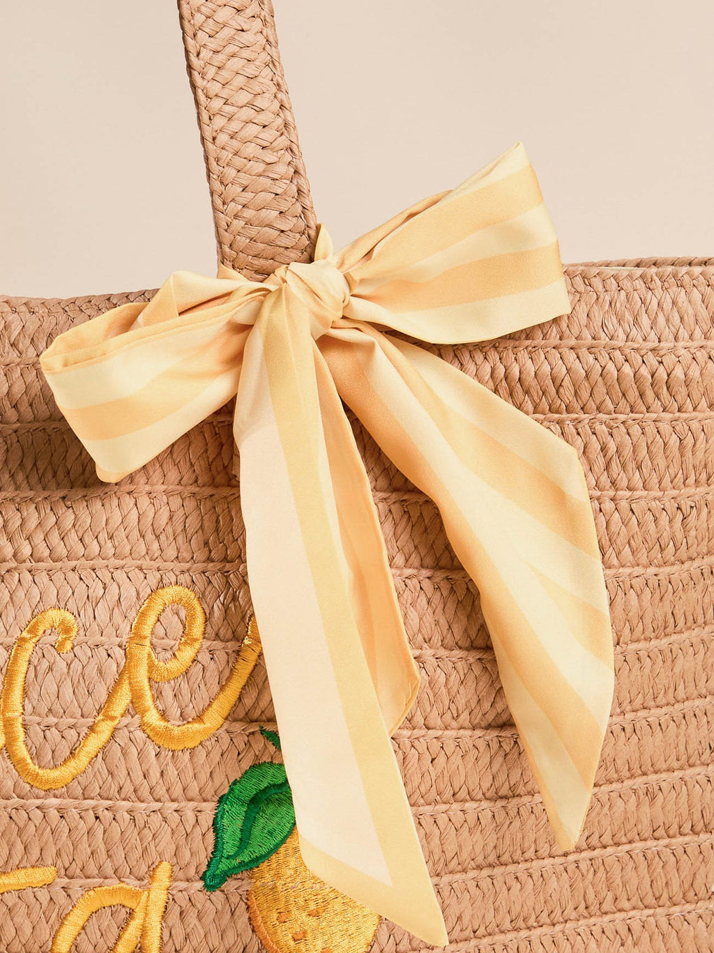 Dolce Vita Straw Tote