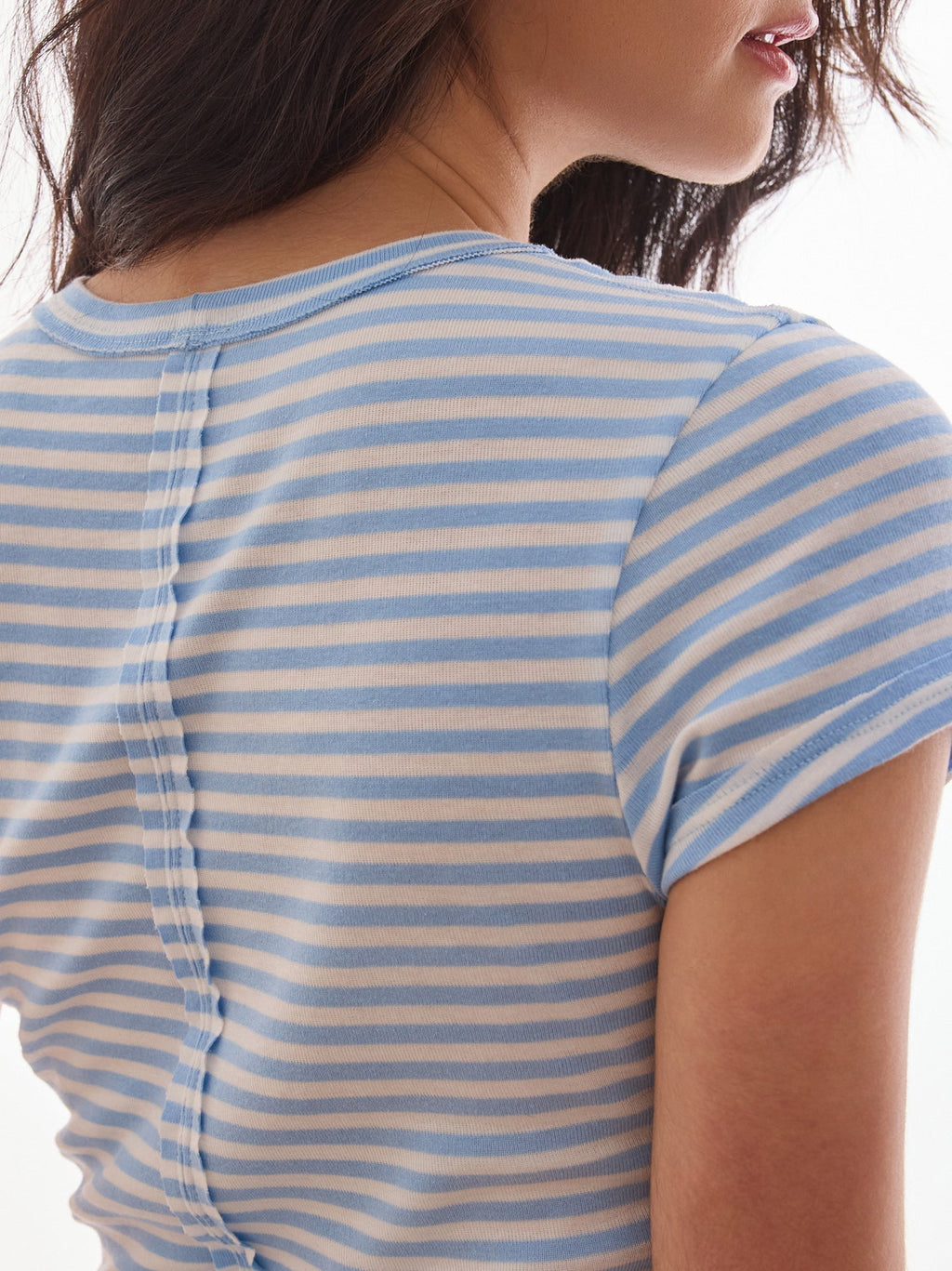 Balanced Stripe Baby Tee