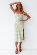 Leora Midi Dress Green
