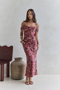 In The Night Maxi Dress Red