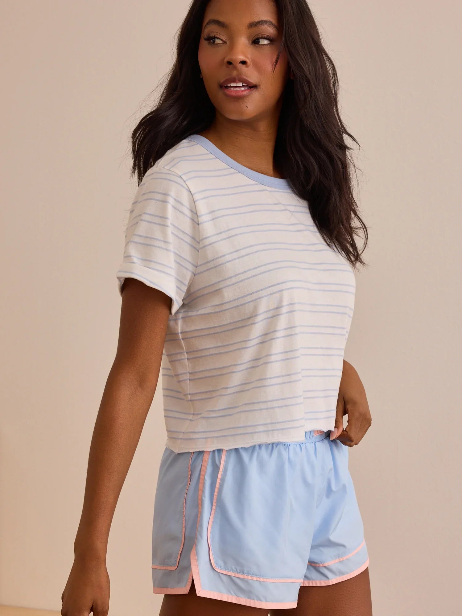 Linear Pace Boxy Tee