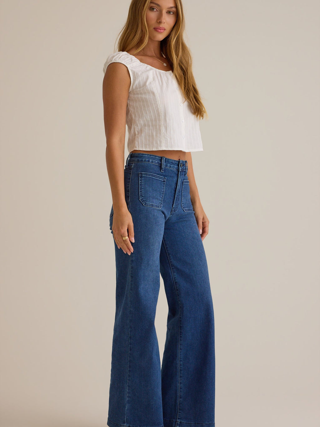 Haven Button Up Top
