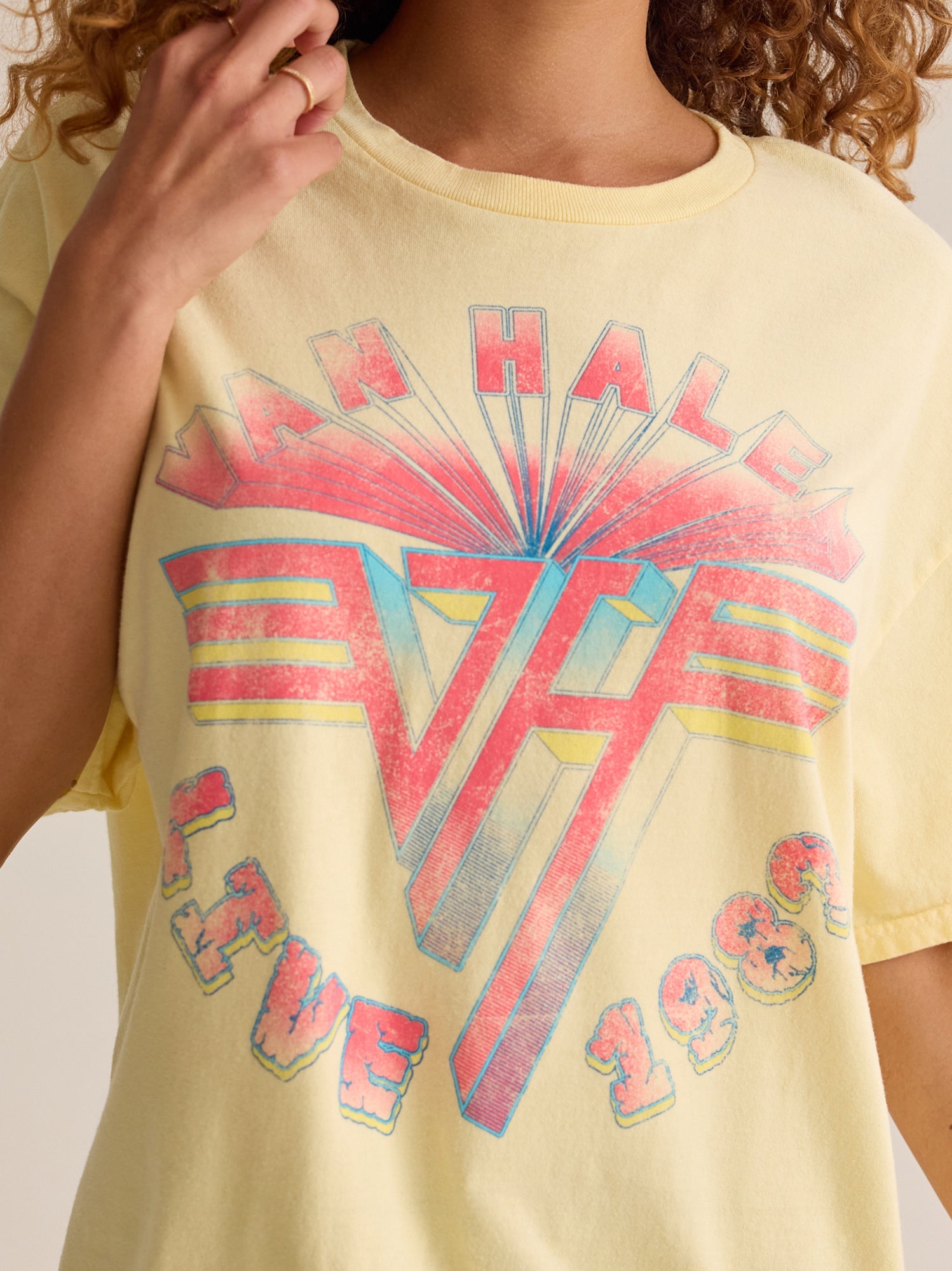 Van Halen Oversized Tee