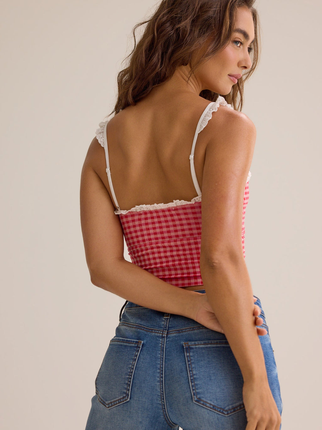 Zoey Gingham Cami