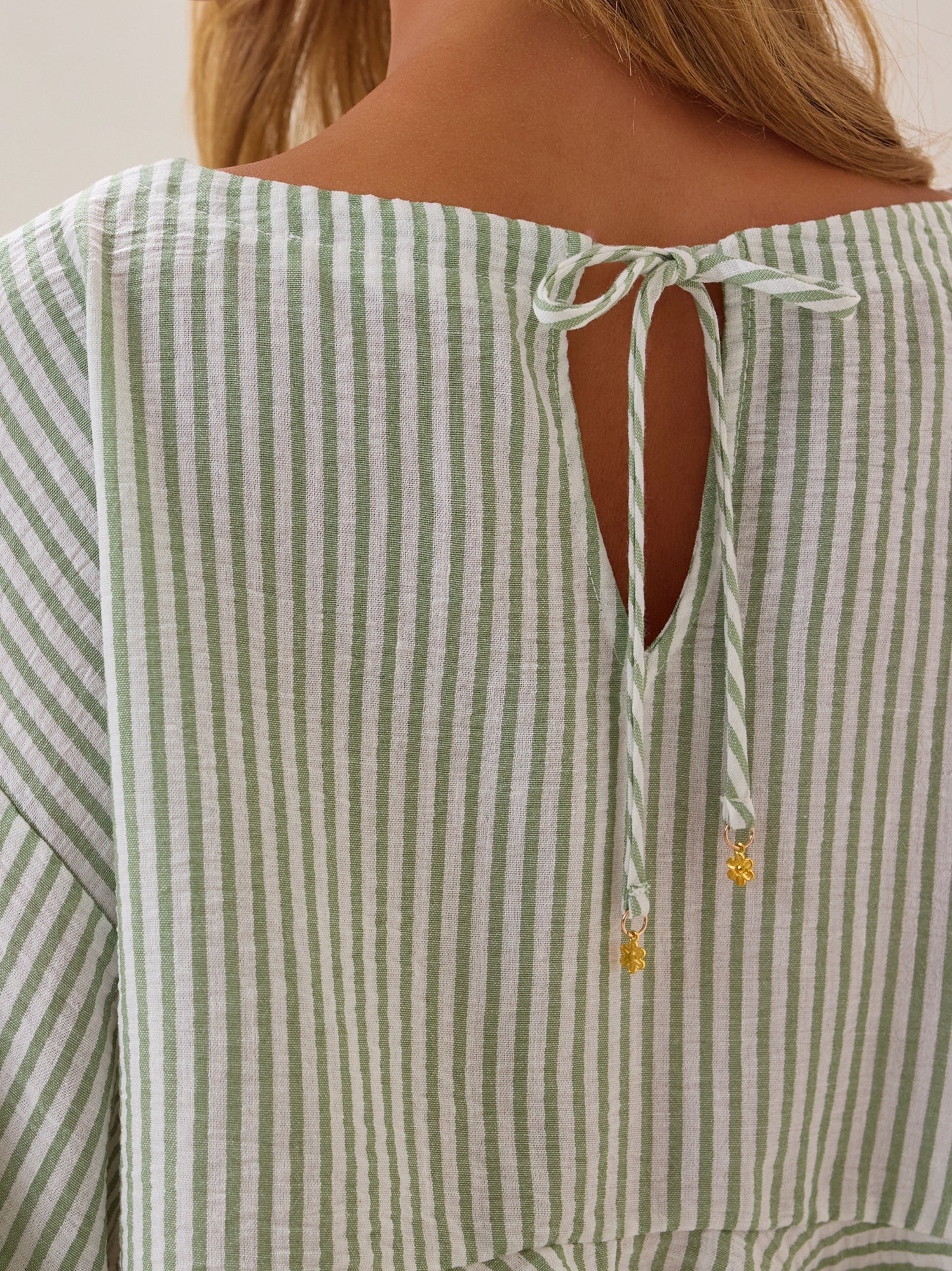 Elliann Stripe Boho Top