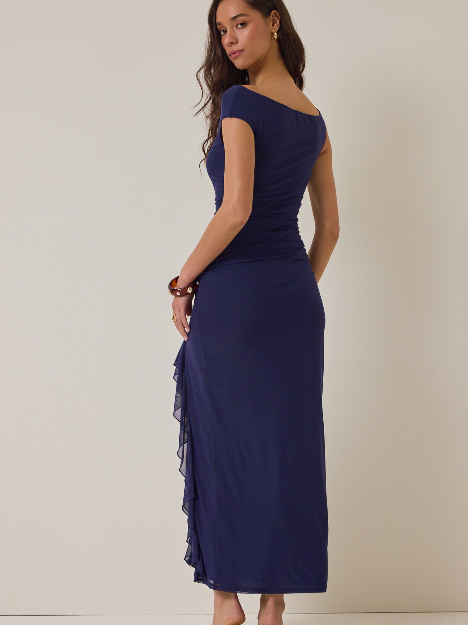 Kalista Ruffle Maxi Dress