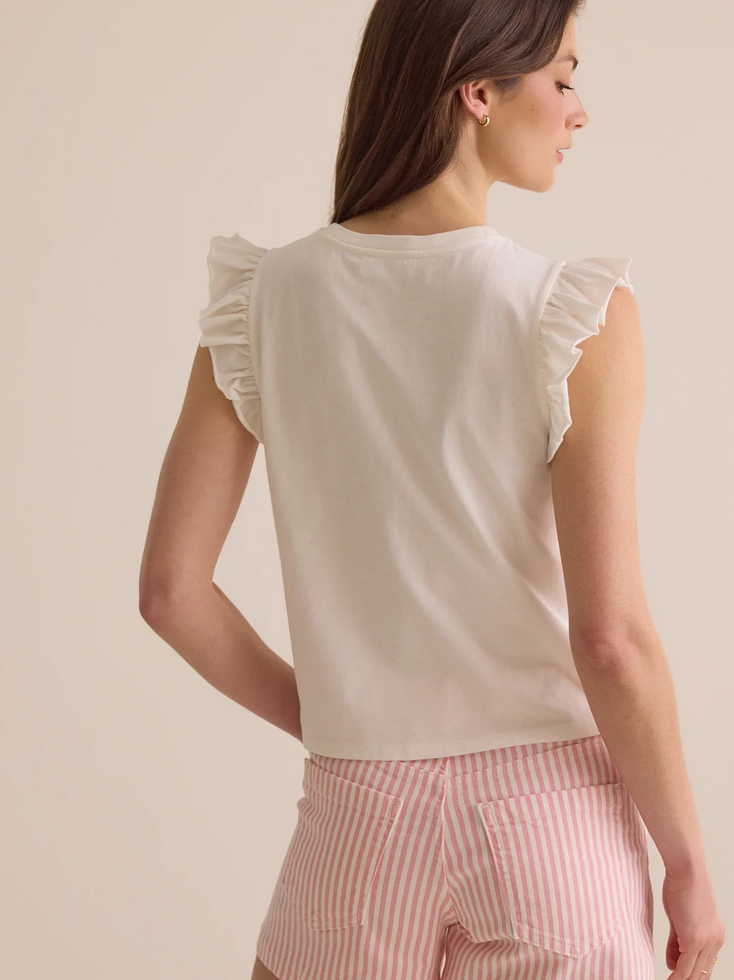 Elaine Ruffle Top