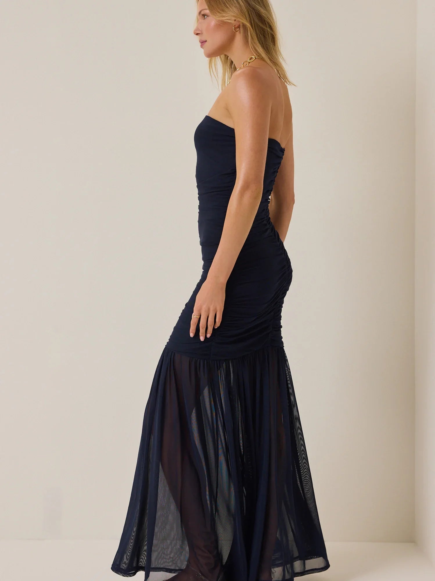 Elowyn Strapless Maxi Dress
