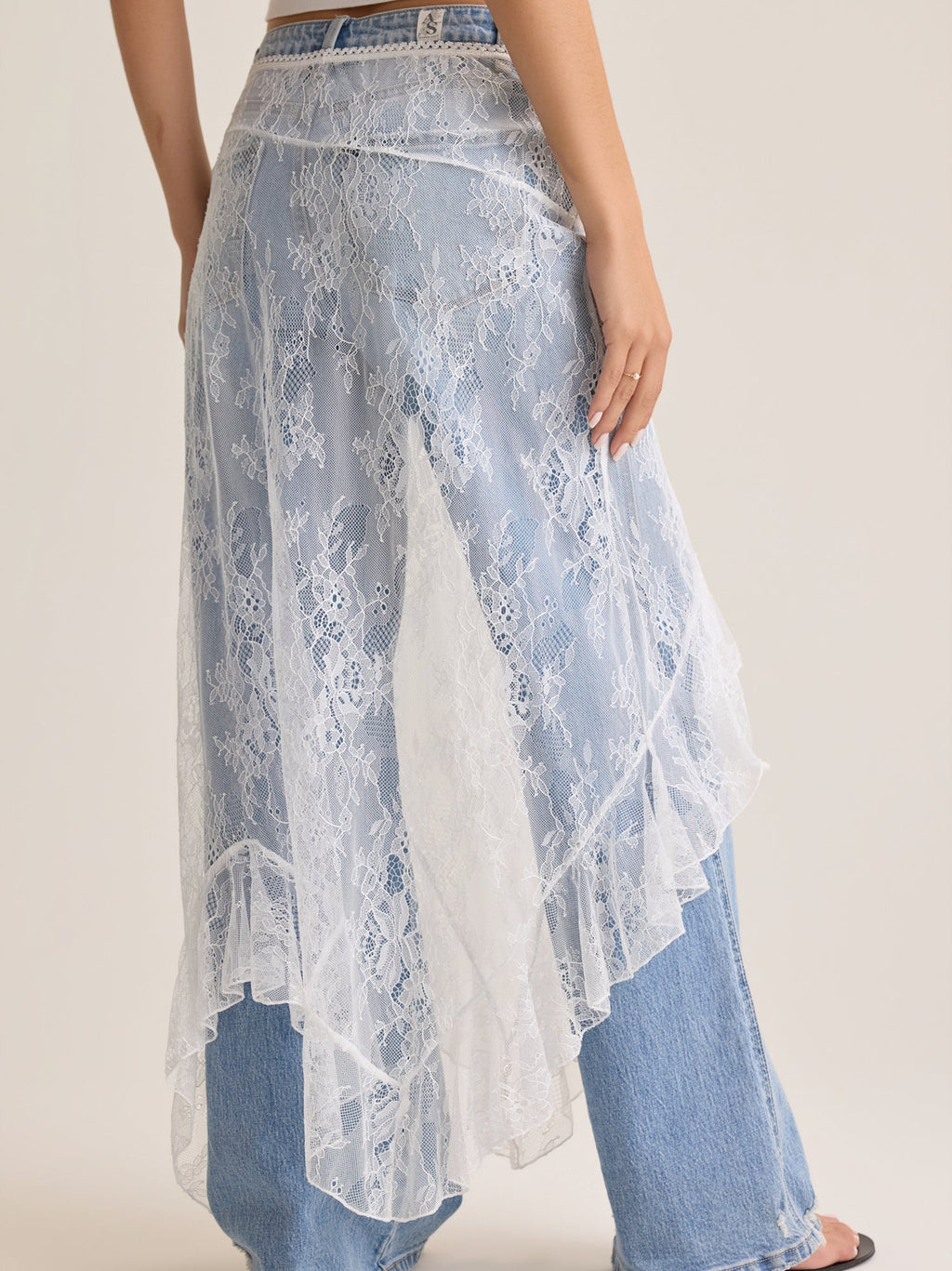Eva Lace Slip Skirt