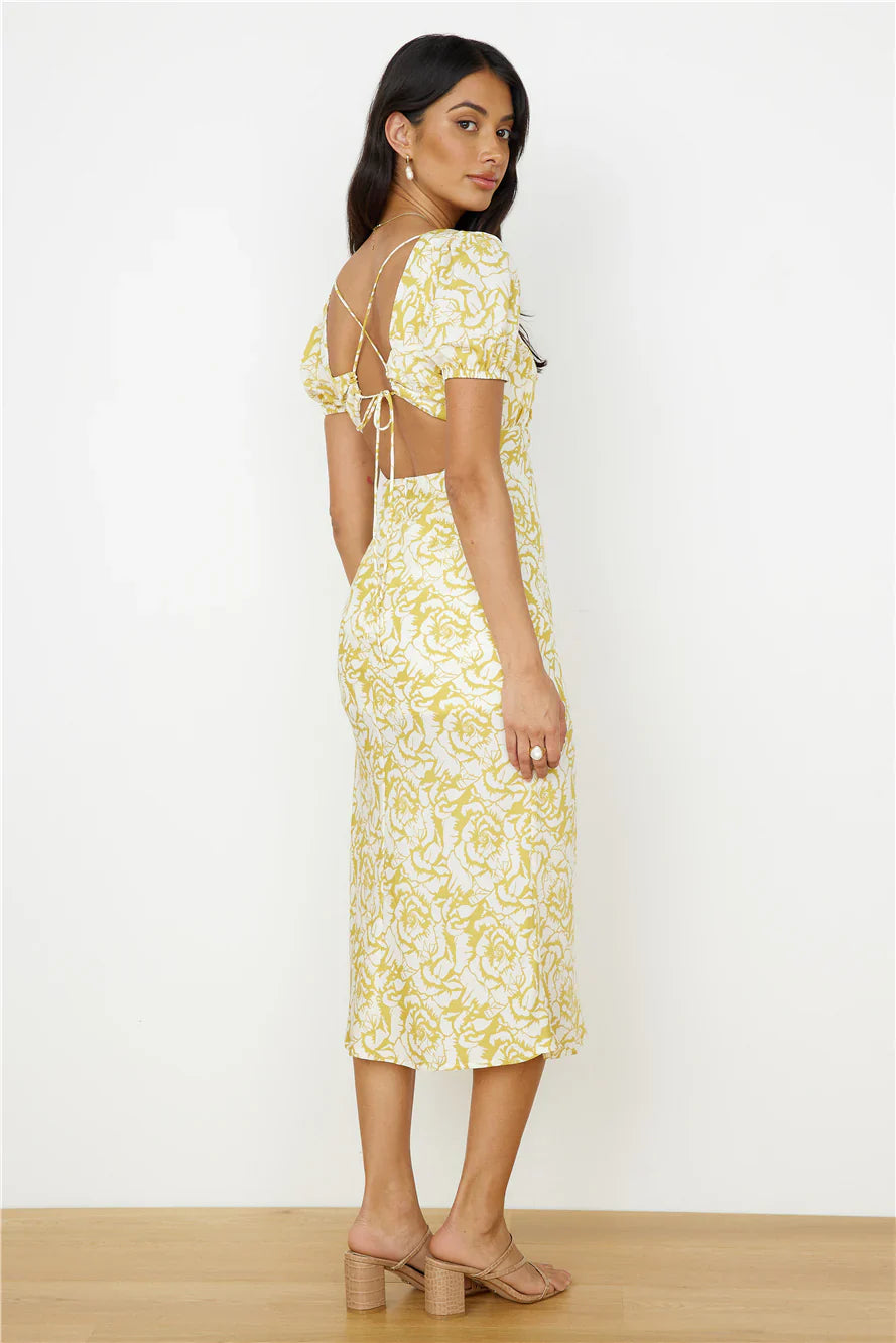 Incomplete Story Maxi Dress