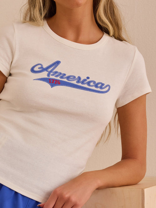 America 1776 Baby Tee