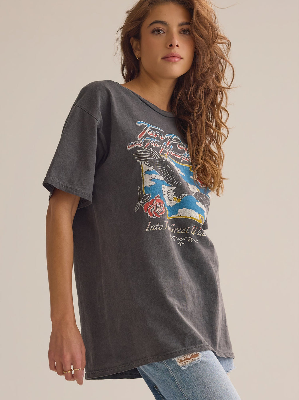 Tom Petty Eagle Oversized Tee
